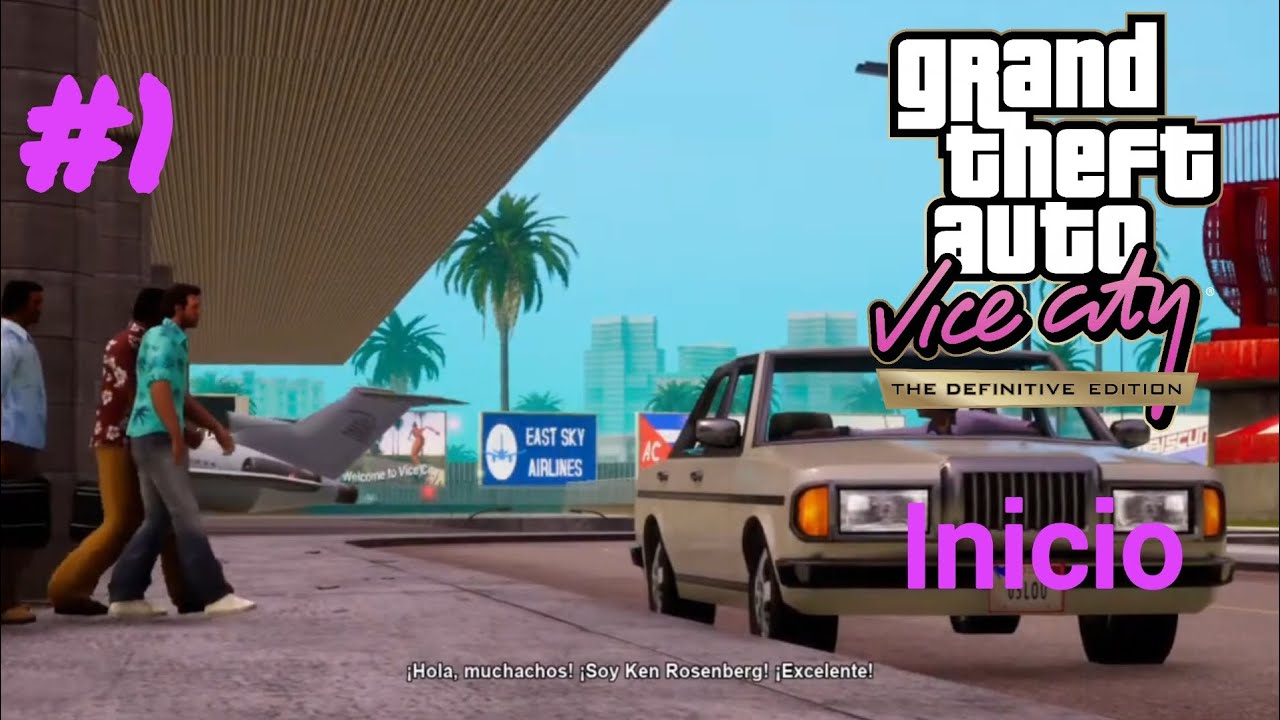 Grand Theft Auto Vice City | Intro + inicio - GTA Vice City Hasta completar el 100%