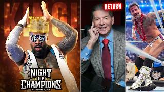 *Jey Uso WINNING King Of The Ring 😱* CM Punk CONTRACT END? Vince McMahon Already Back in WWE? WWE