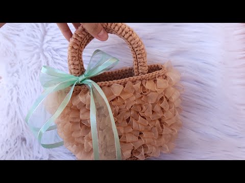 Video Móc túi xách bằng sợi Ruy Băng - youtube