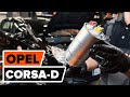 Как заменить топливный фильтр на OPEL CORSA D [ВИДЕОУРОК AUTODOC]