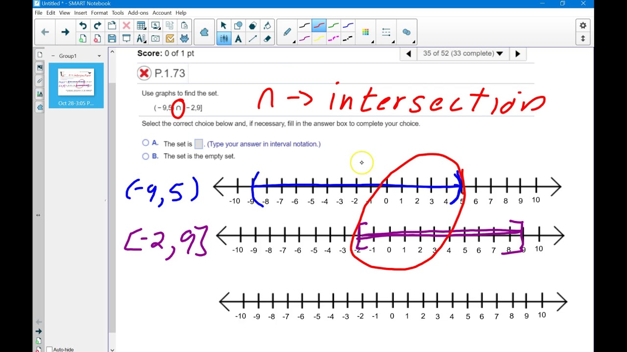 Interval notation - YouTube