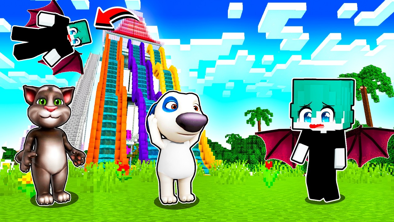 ماين كرافت لكن صار عندنا اجنحة انا واخوي الصغير 😨😂!!؟