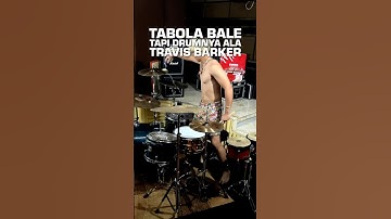 Tabola bale pop punk drum ala travis barker emil vergo! #drummer #tabolabale