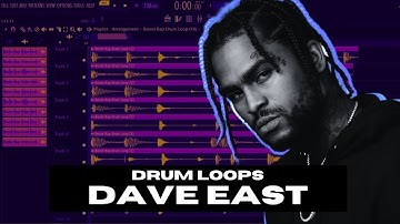 Dave East Inspired Boom Bap Drum Loops in FL Studio