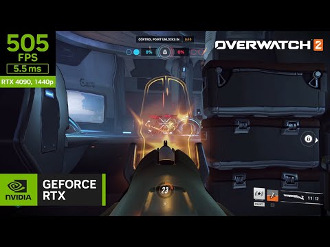 360+ FPS 1440p OVERWATCH 2 - powered by GeForce RTX 4090 | WORLD PREMIERE