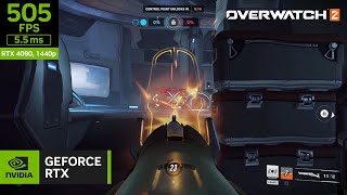 360+ FPS 1440p OVERWATCH 2 - powered by GeForce RTX 4090 | WORLD PREMIERE