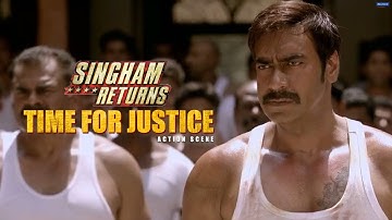 Time for Justice | Singham Returns | Movie Scene | Ajay Devgn | Rohit Shetty