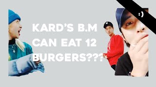 KARD and their burgers