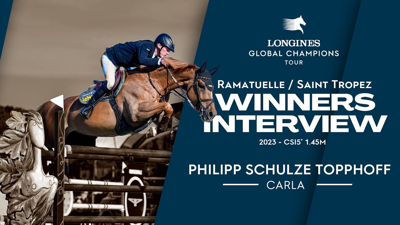 Philipp Schulze Topphoff | Winner's Interview - The Prix Bentley CSI5* 1.45M | LGCT St Tropez 2023