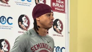 JAMES HILL SPORTS ACC FLORIDA STATE UNIVERSITY SEMINOLES FOOTBALL WR DEVIN CARTER
