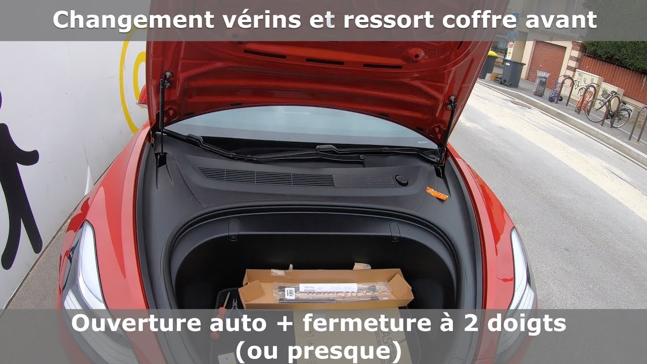 Accessoire Tesla model 3 8 Ouverture auto du coffre avant