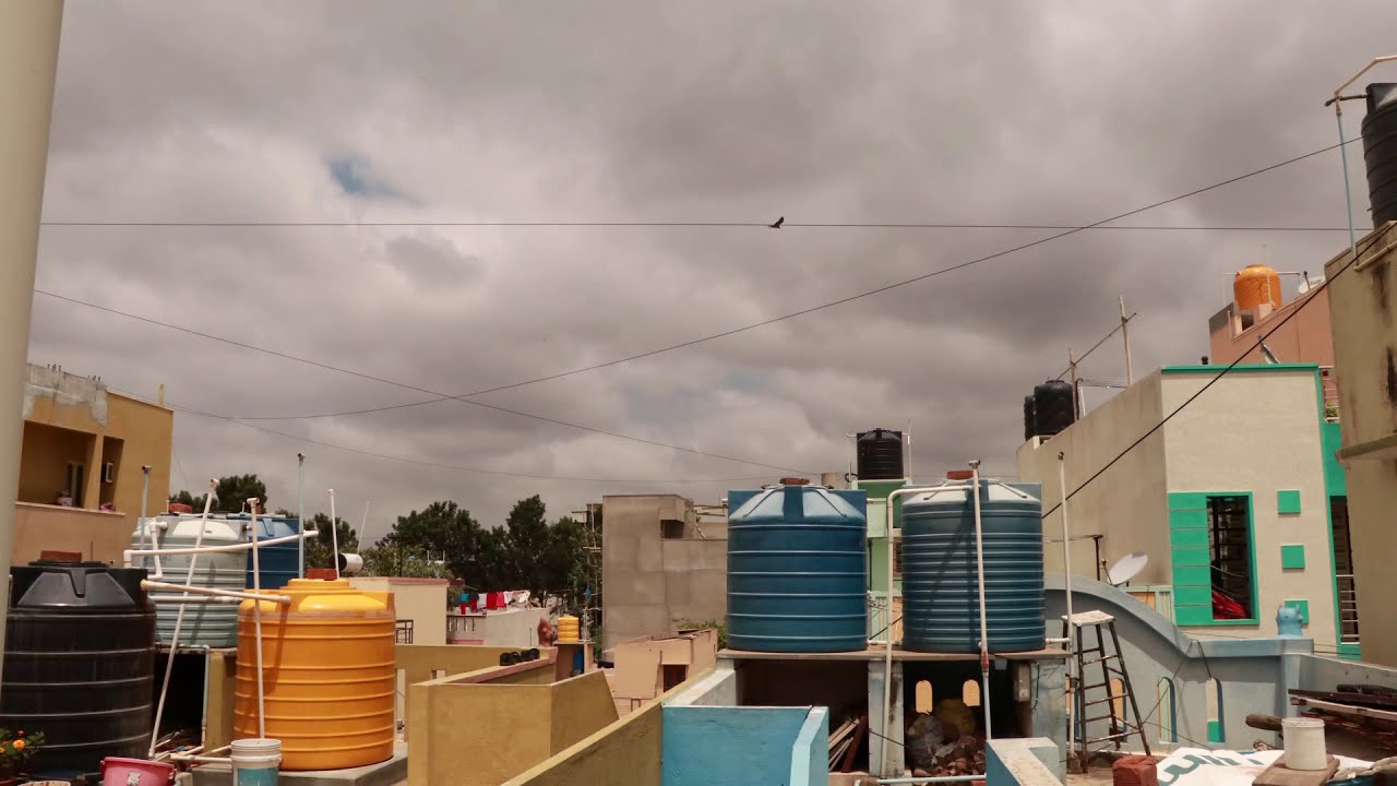 Terrace Time lapse|| Bangalore|| cannon80D