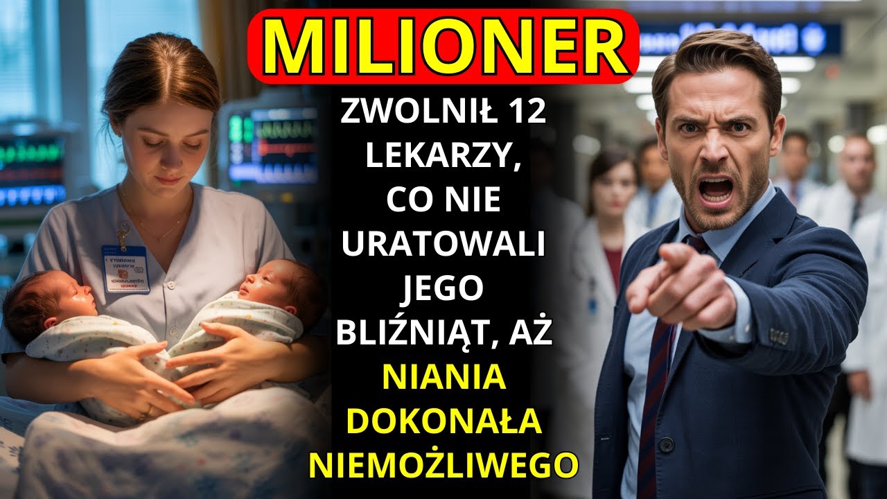 MILIONER ZWOLNIŁ 12 LEKARZY, CO NIE URATOWALI JEGO BLIŹNIĄT, AŻ NIANIA DOKONAŁA NIEMOŻLIWEGO