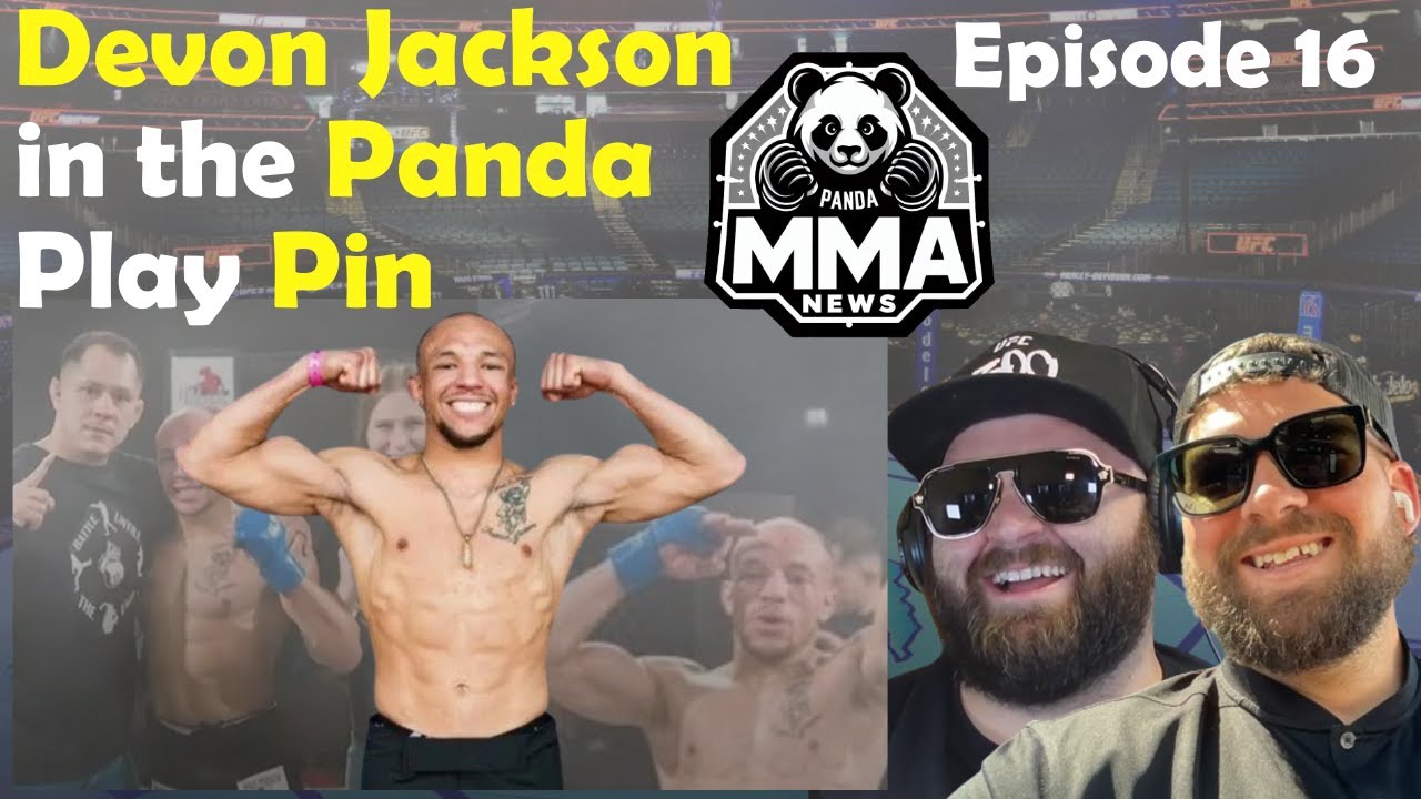 PandaMMANews Episode 16: Devon Jackson in the Panda Play Pin
