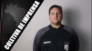 COLETIVA PÓS JOGO BRUSQUE 2 X 2 INTER DE LIMEIRA