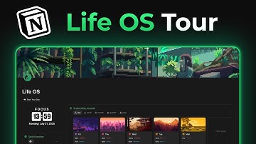 How To Use Notion To Organize Your Entire Life (Life OS Tour)