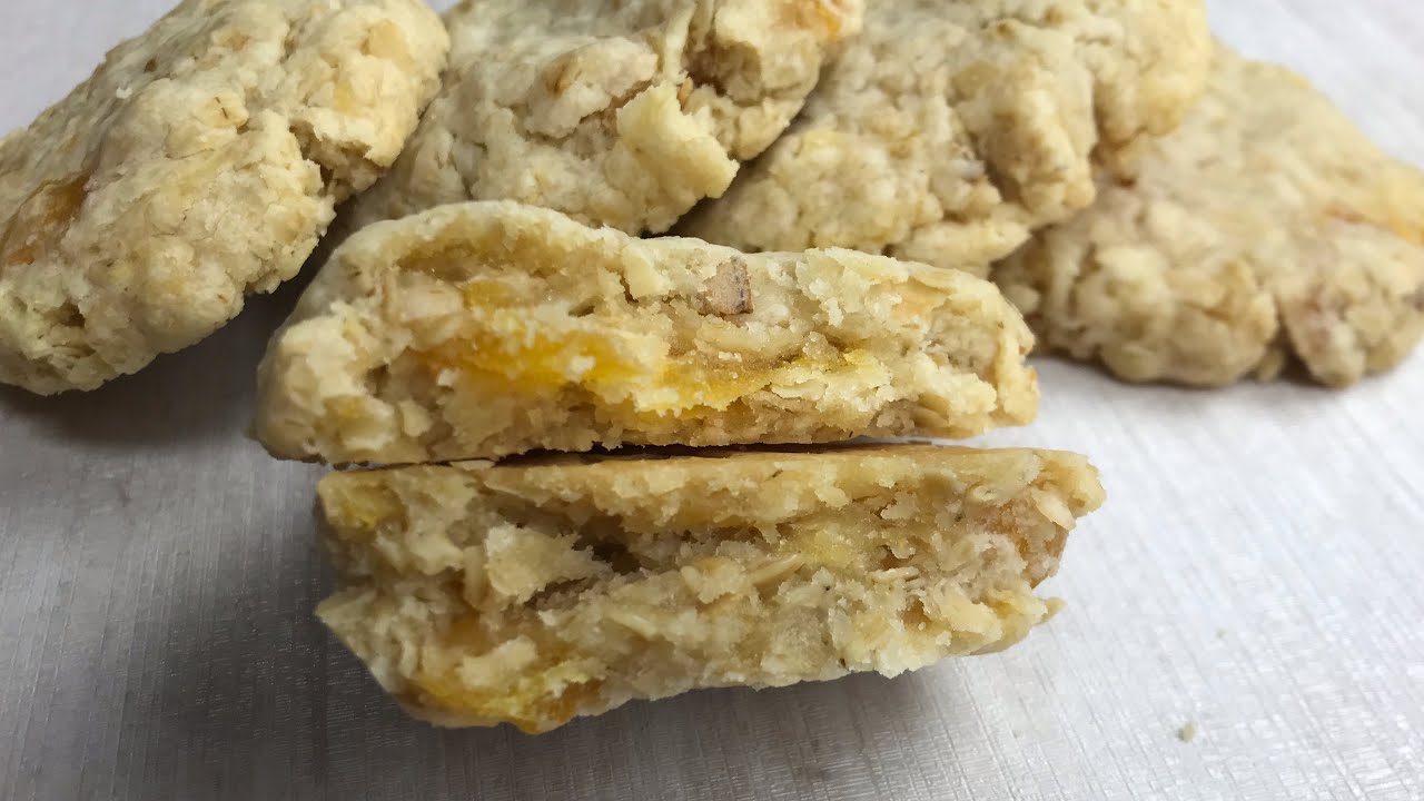 Apricot oat cookies / كوكيز بالشوفان والمشمش المجفف YouTube