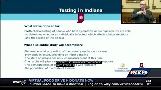 Indiana to start random sampling of COVID-19
