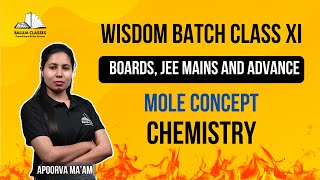 Mole Concept L-03 I Wisdom Batch I BALUJA CLASSES