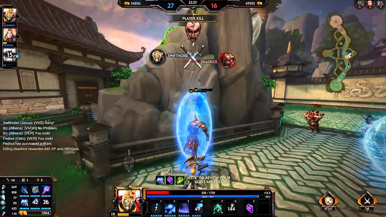 Smite Season 3 - Unstoppable Janus