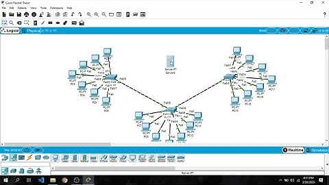 Tutorial Membuat Jaringan Komputer Sederhana Cisco Packet Tracer