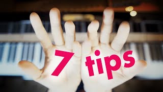 7 tips to help your DEXTERITY, SPEED, and CONTROL at the piano