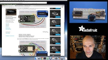 MicroPython Hardware: SSD1306 OLED Display with Tony D! @micropython
