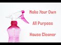 Make your own all purpose house cleaner