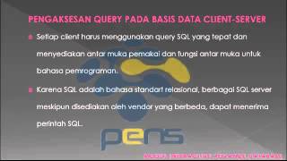 Teori 09 - Basis Data Client Server