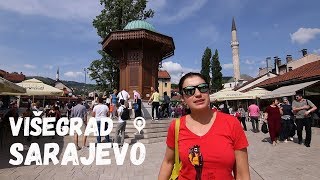 One Day Trip in Sarajevo and Visegrad Bosnia and Herzegovina | Разходка в Сараево и Вишеград в Босна