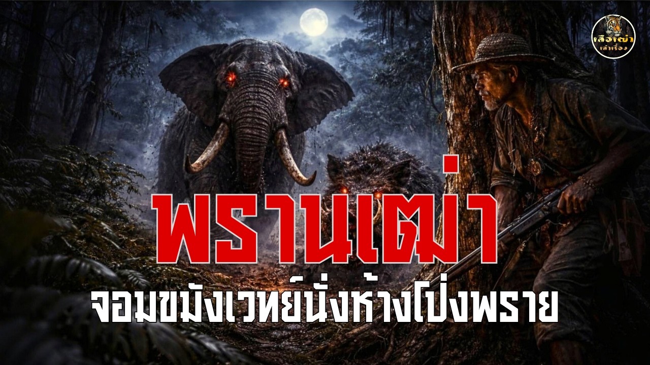 พรานเฒ่าจอมขมังเวทย์ นั่งห้างโป่งพราย