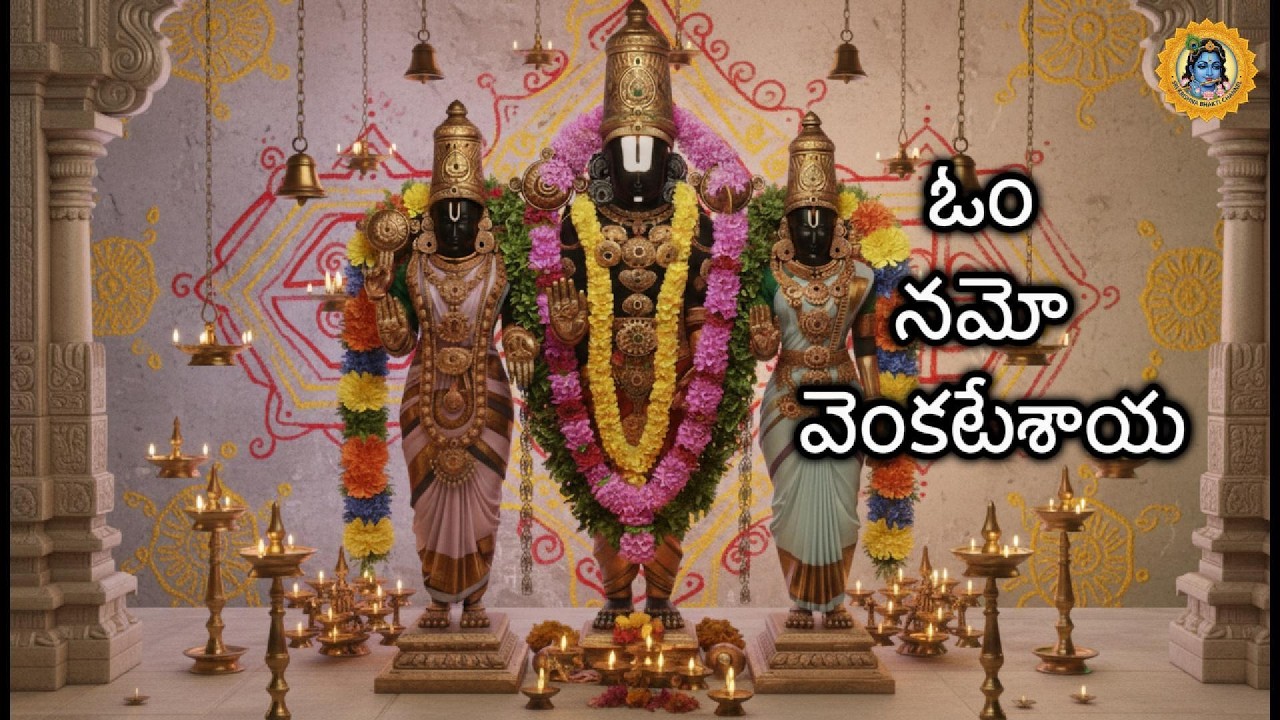 ఓం నమో వెంకటేశాయ 🙏 | Powerful Sri Venkateswara Devotional Song | Tirumala Balaji Bhakti Geetham