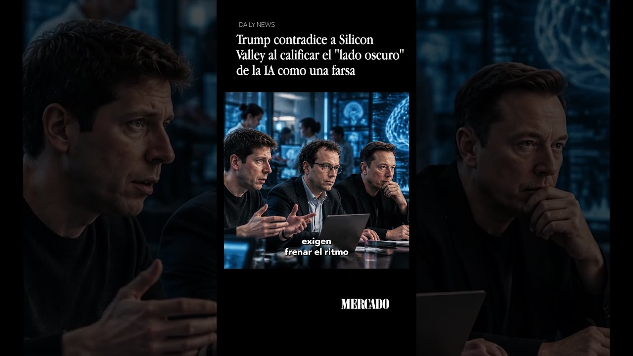 15 Trump contradice a Silicon Valley al calificar el  lado oscuro  de la IA como una farsa V02