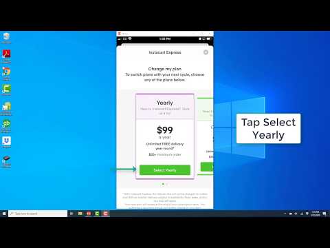 Change Instacart Express Monthly Subscription to Yearly hqdefault