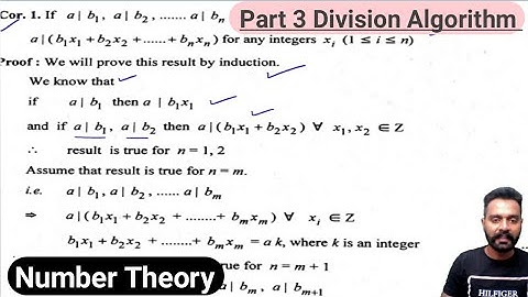 division algorithm | divisibility | number theory | part 3 | #numbertheory