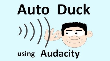 Audacity: Use Auto Duck to Mix Voice and Music