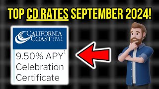 BEST CD Rates September 2024 | 4.8% - 9.5%!