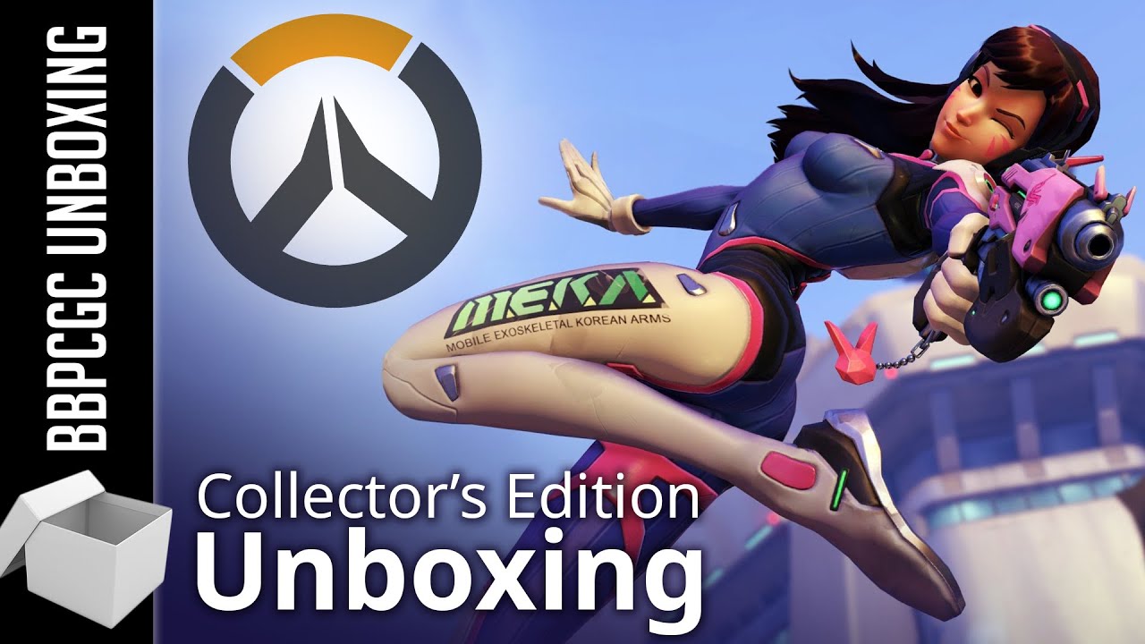 Overwatch Collector's Edition Unboxing - YouTube