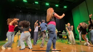 Staff Infection covers “Dance With A Stranger” by Lake Street Dive at LMHS Java Jam 2025