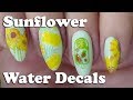 Beauty BigBang Sunflower Decals - tutorial