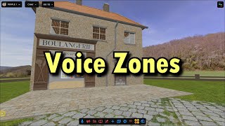 Voice Zones in FrameVR