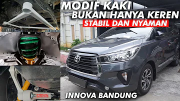 MODIF KAKI INNOVA REBORN BIKIN STABIL DAN NYAMAN - TES JALAN MOBIL