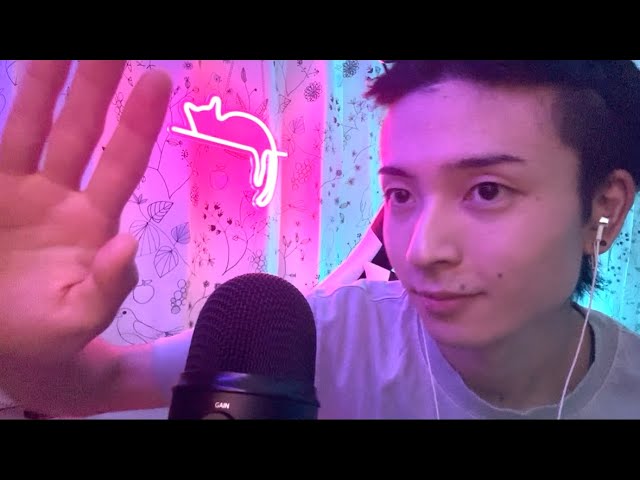 【ASMR】手とマイクのみでASMR　作業用　睡眠用BGM