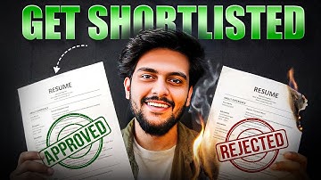 🔥[FREE] Resume Master Class in 10 min | ATS-Friendly Resume Format | DOs & DON