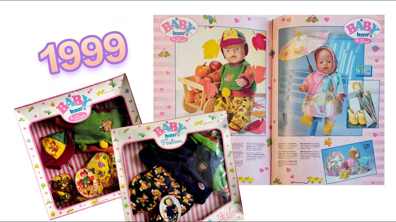 Каталог Zapf Creation 1999 |Baby born | Baby Annabell | Chou Chou | Vintage | Моя маленька колекція