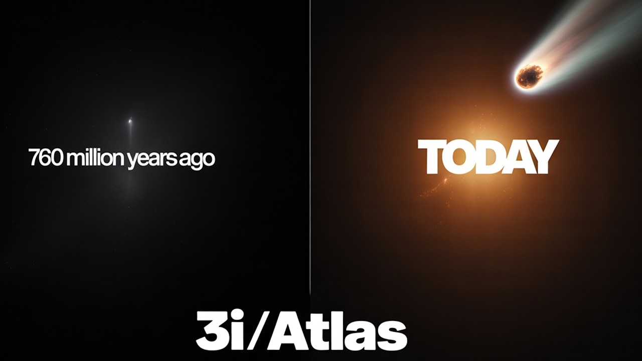 760 Million Year Old Mysterious Comet Entered Our Solar System - 3i/Atlas