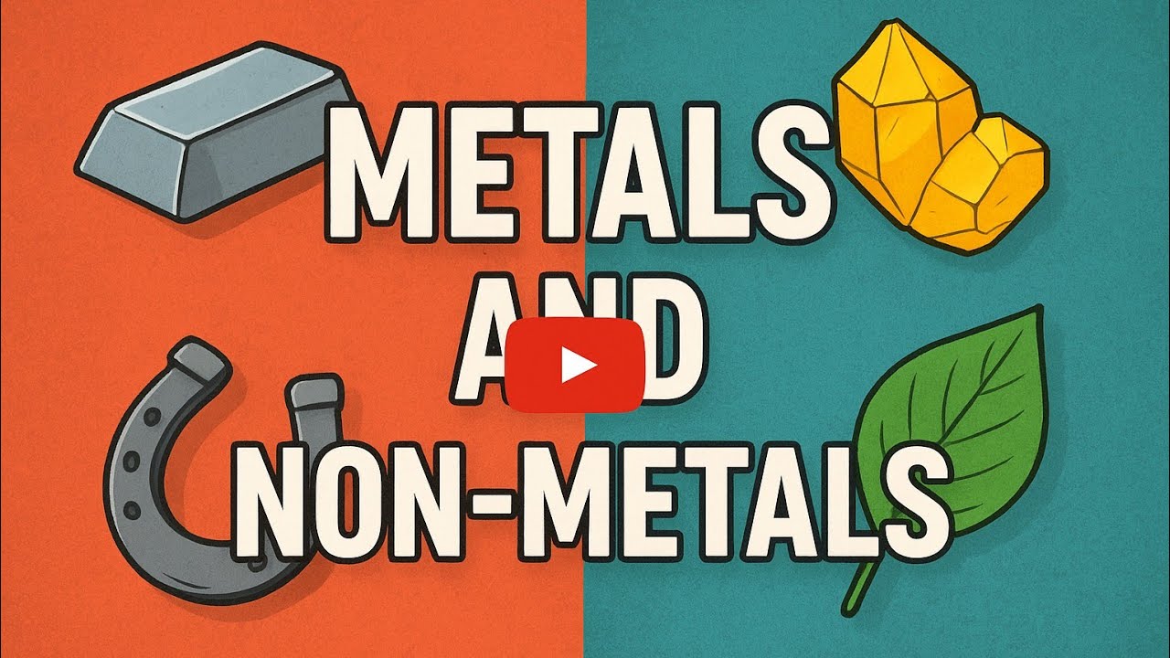 Material Metals and Non Metals full chapter Amazing Sir is live