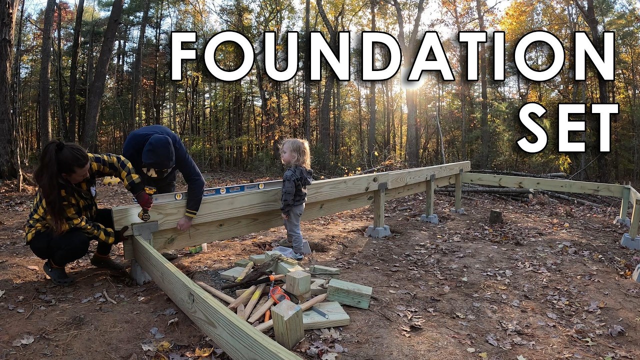 Our Shed Foundation Comes Together