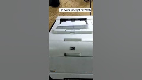 hp color laserjet cp2025 #ztechprinterservices