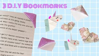 | D.I.Y Bookmarks | ( Which You Can Make At Home) |